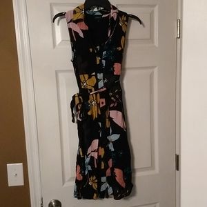 Who What Wear Floral Shirt Dress